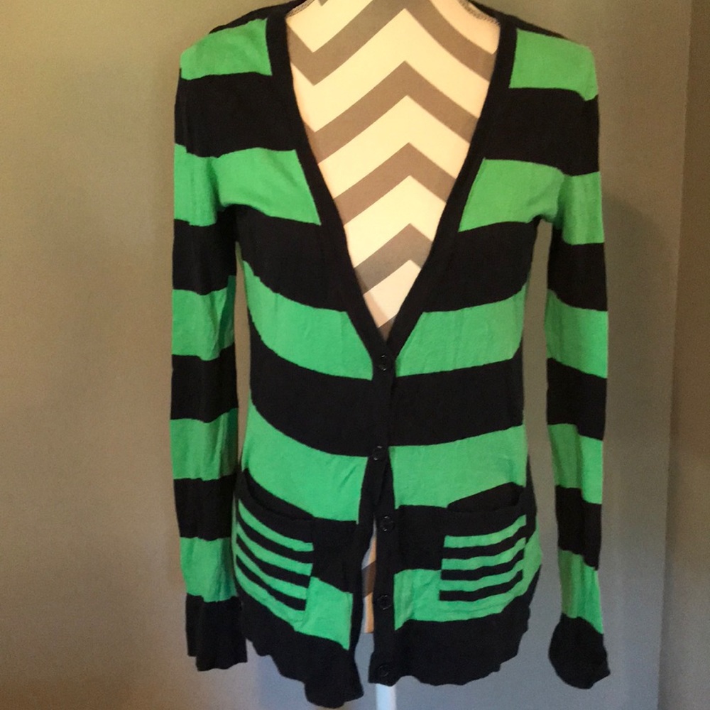 Striped Cardigan